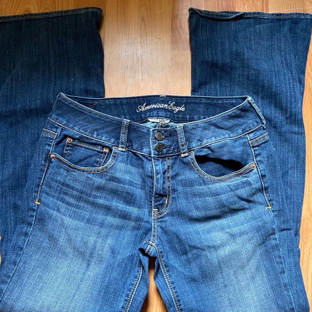 American Eagle Denim Bootcut Jeans - Picture 3 of 8